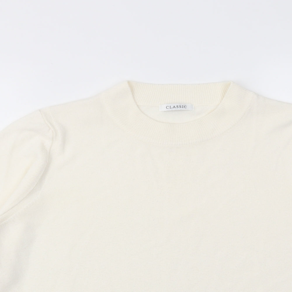 M&S Womens Ivory   Pullover Jumper Size 20