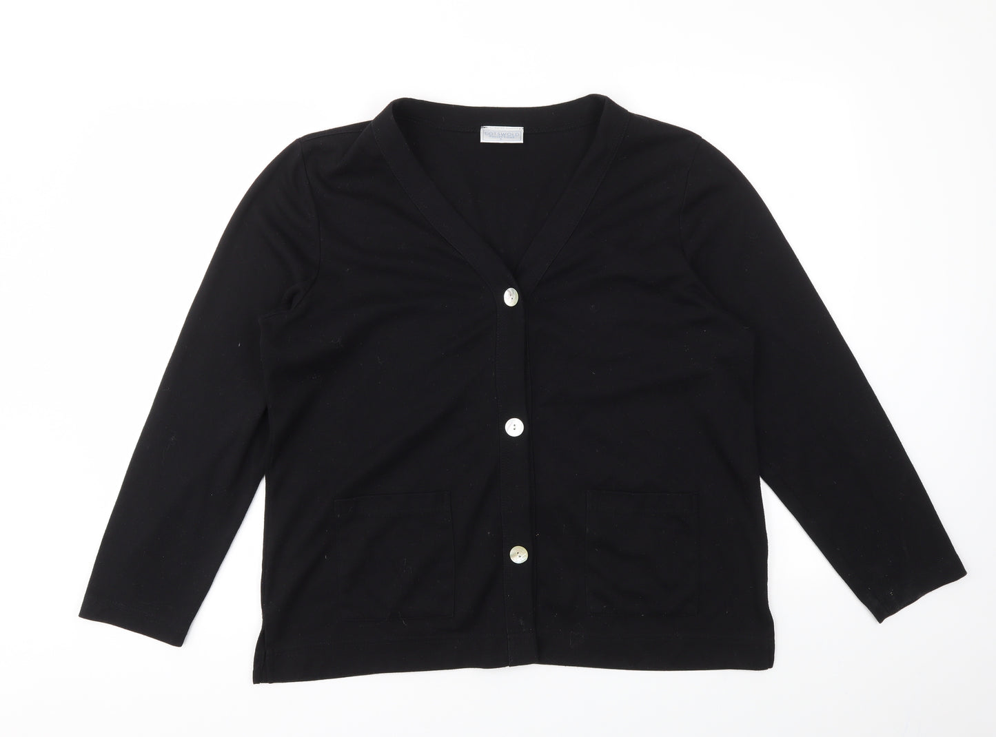 COTSWOLD Womens Black   Cardigan Jumper Size L