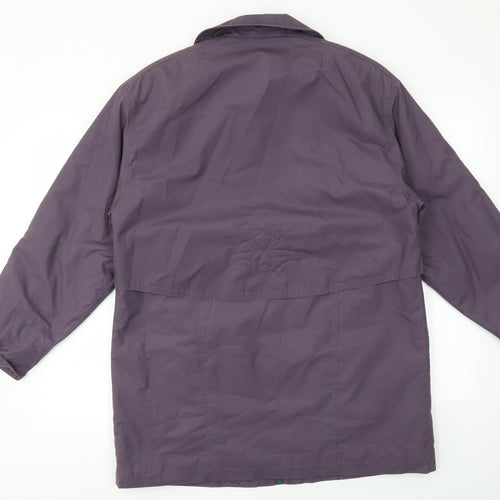 Preworn Womens Purple   Jacket Coat Size 8
