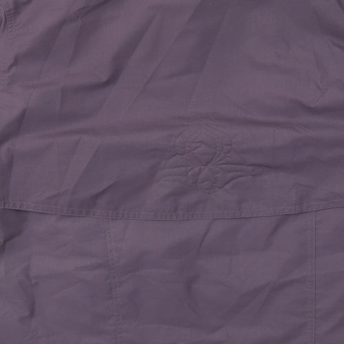 Preworn Womens Purple   Jacket Coat Size 8