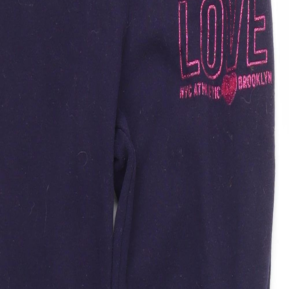YD Girls Blue   Jogger Trousers Size 6-7 Years