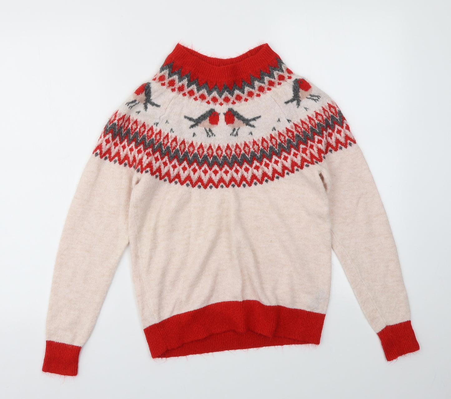 George Womens Multicoloured Argyle/Diamond  Pullover Jumper Size 8