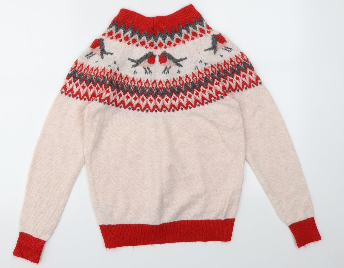 George Womens Multicoloured Argyle/Diamond  Pullover Jumper Size 8