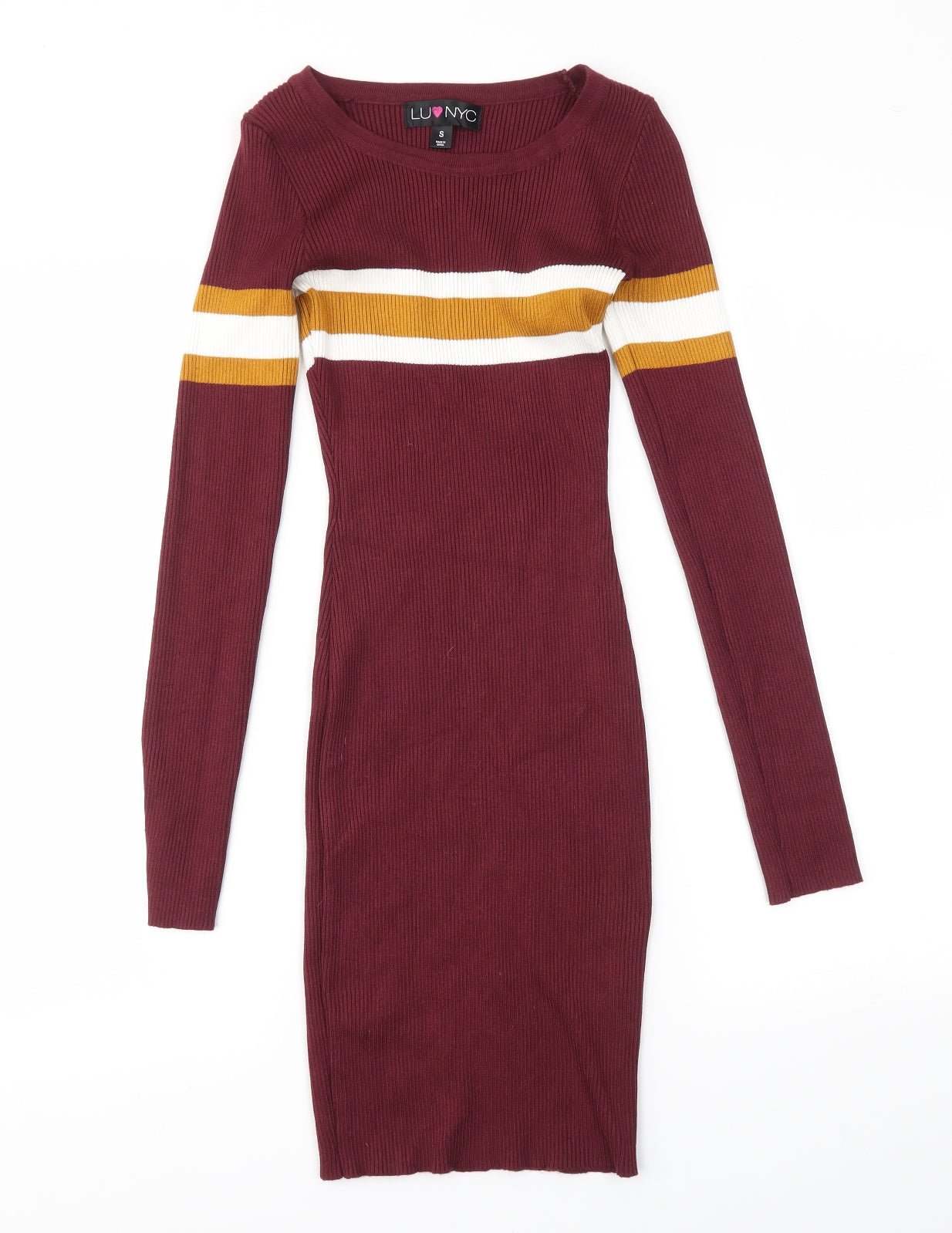 LU NYC Womens Purple   Fit & Flare  Size S