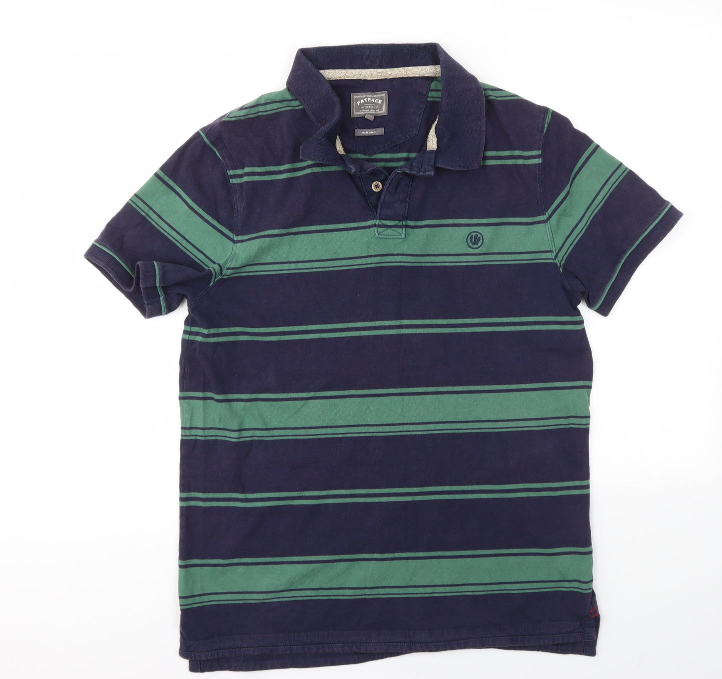 Fat Face Mens Multicoloured Striped   Polo Size M