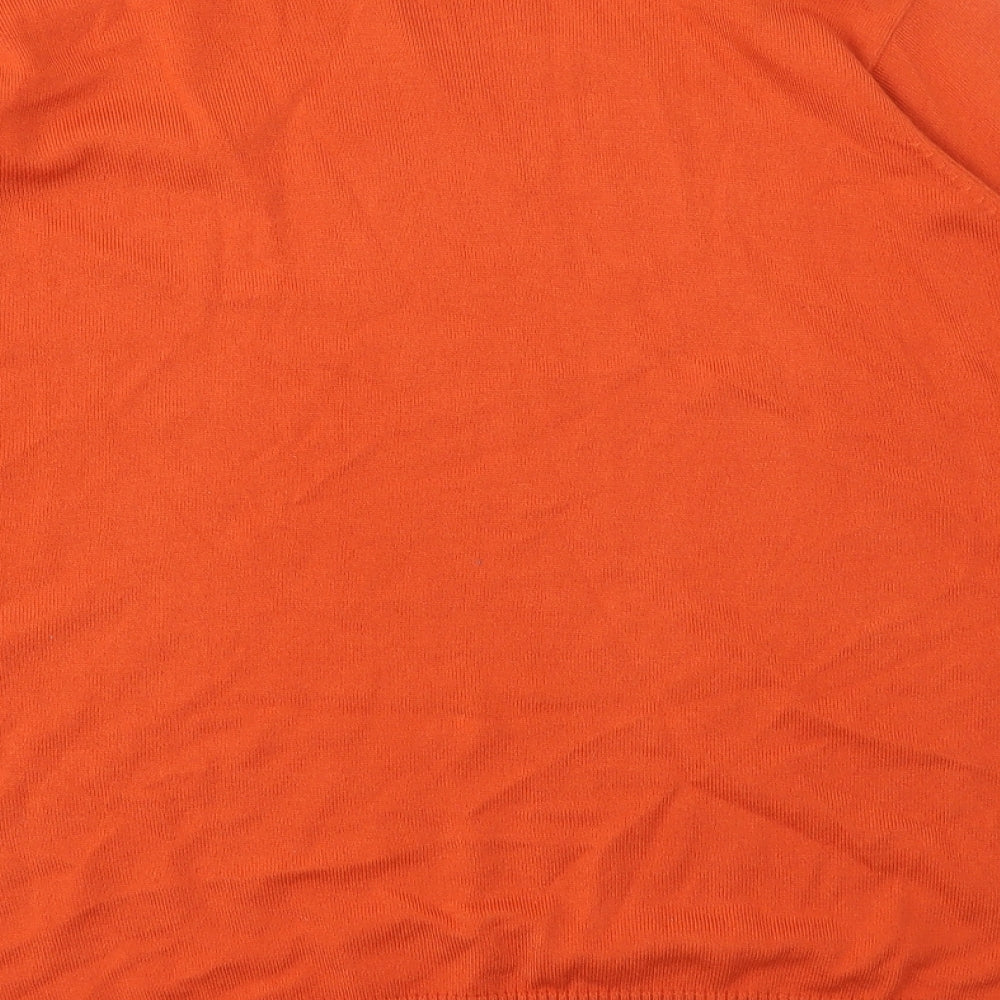 ISLE Womens Orange   Pullover Jumper Size XL
