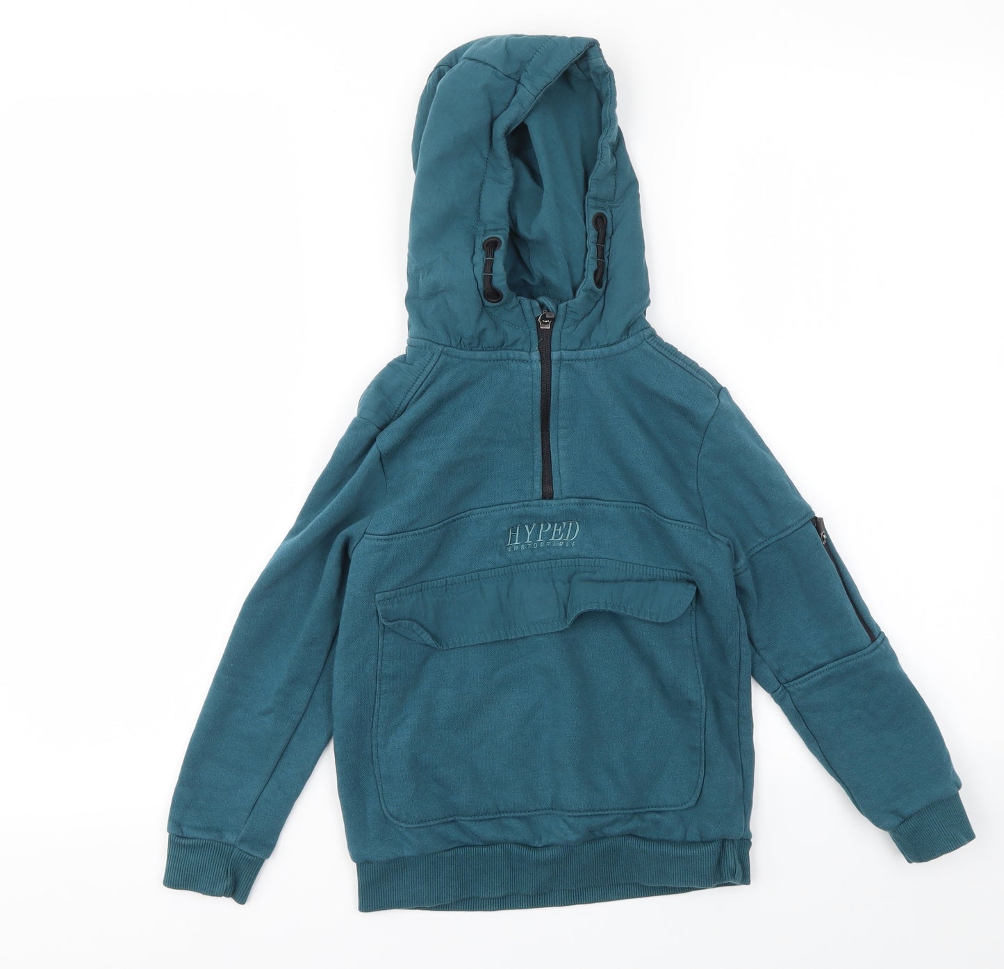 George Boys Blue   Pullover Hoodie Size 6-7 Years