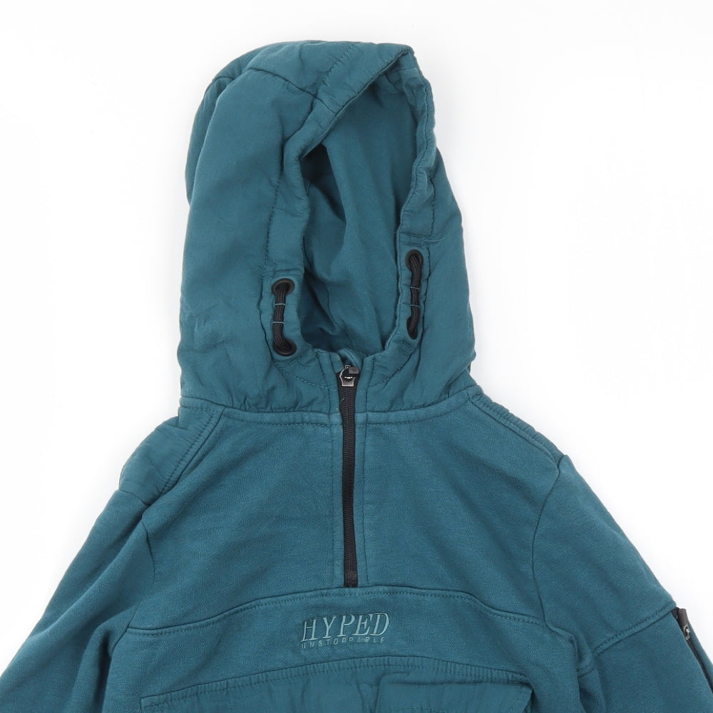 George Boys Blue   Pullover Hoodie Size 6-7 Years