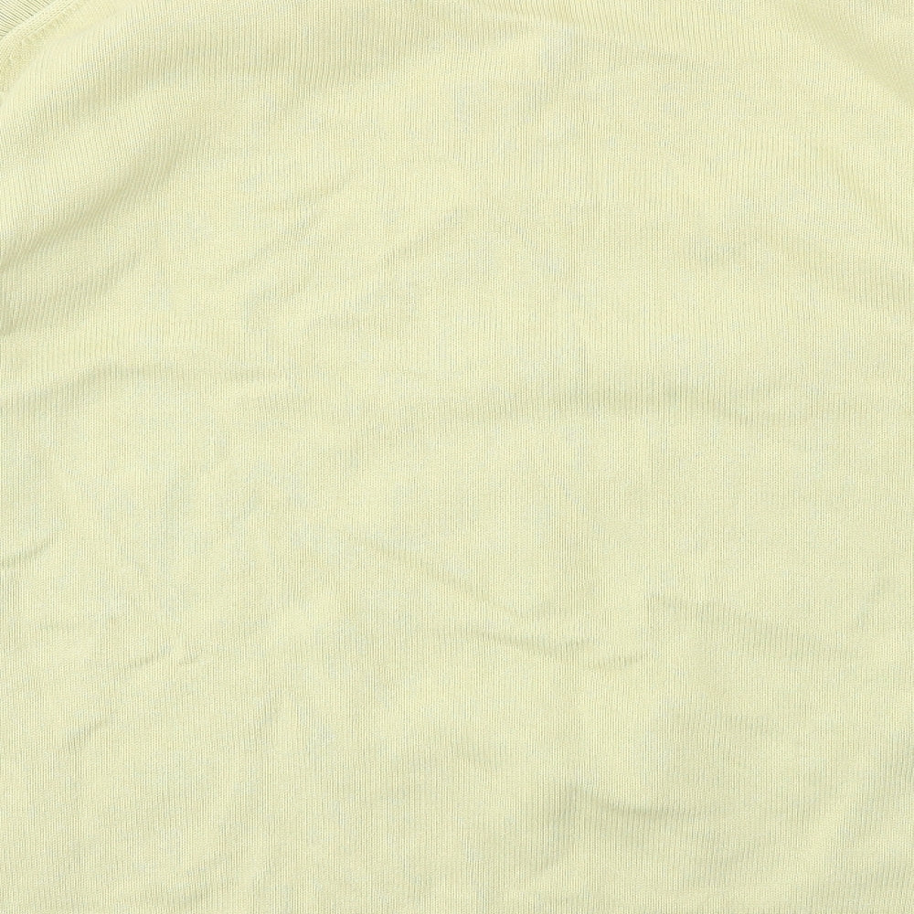 HUGO BOSS Mens Yellow   Pullover Sweatshirt Size XL