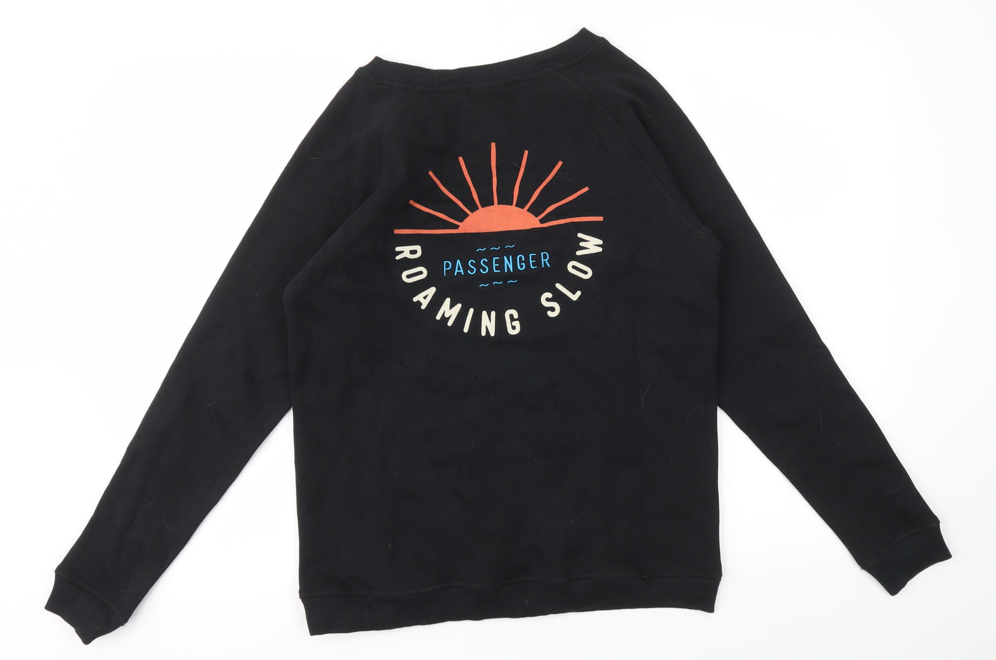 Passenger Mens Black   Pullover Sweatshirt Size S