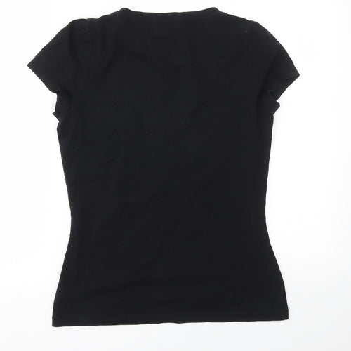 F&F Womens Black   Basic T-Shirt Size 12