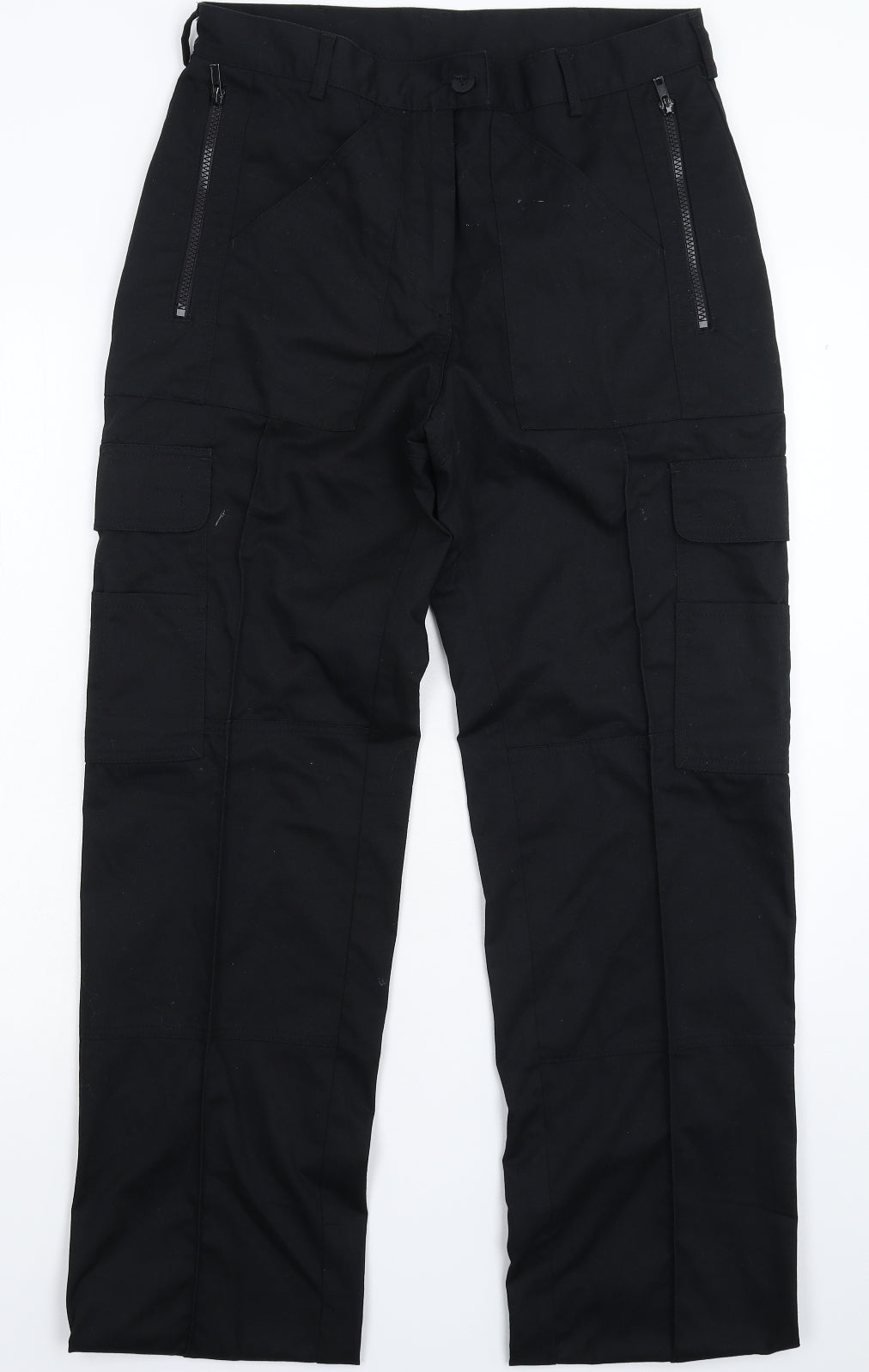 Dimensions Womens Black   Cargo Trousers Size 12 L32 in