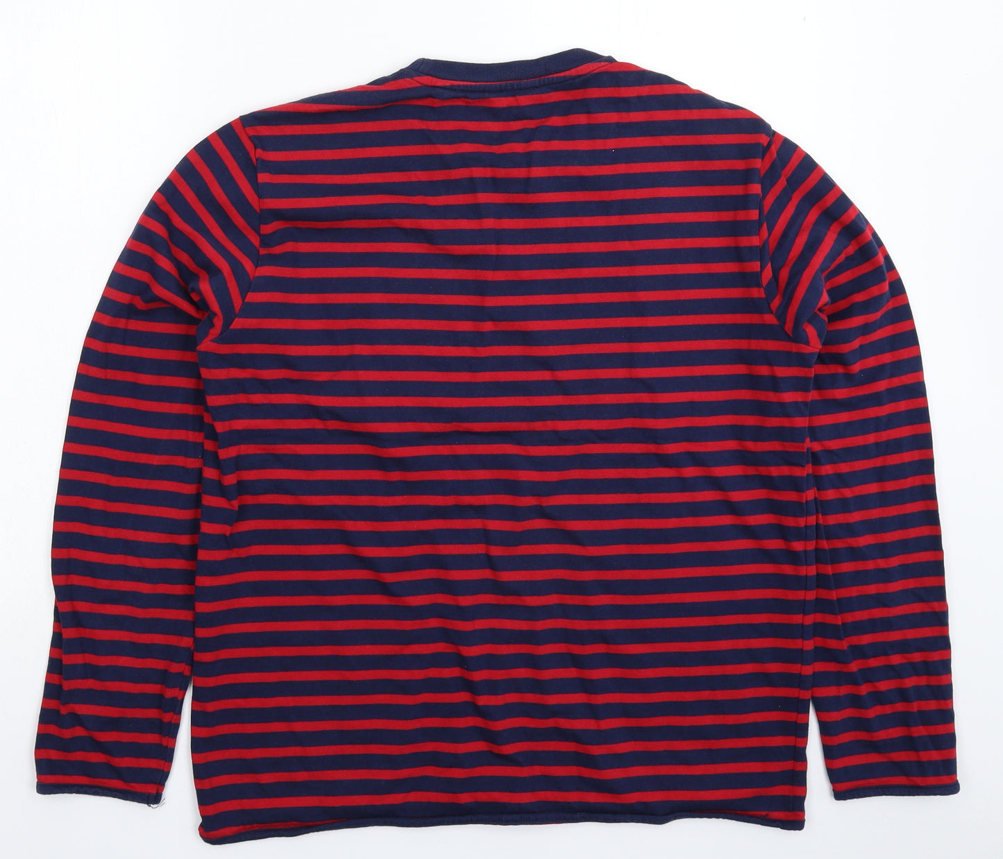 NEXT Mens Multicoloured Striped   T-Shirt Size L