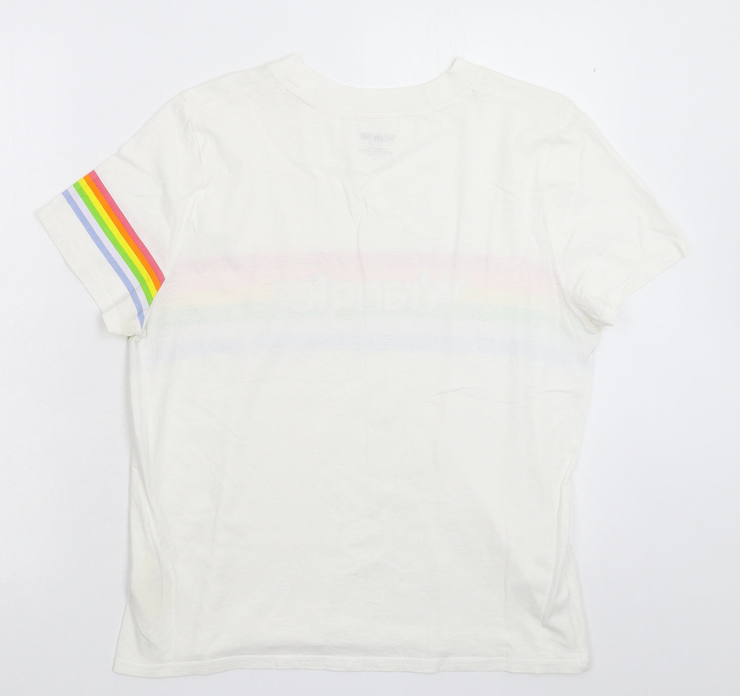 Wrangler Womens White   Basic T-Shirt Size M