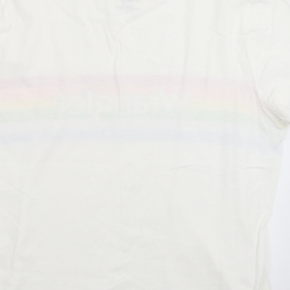 Wrangler Womens White   Basic T-Shirt Size M
