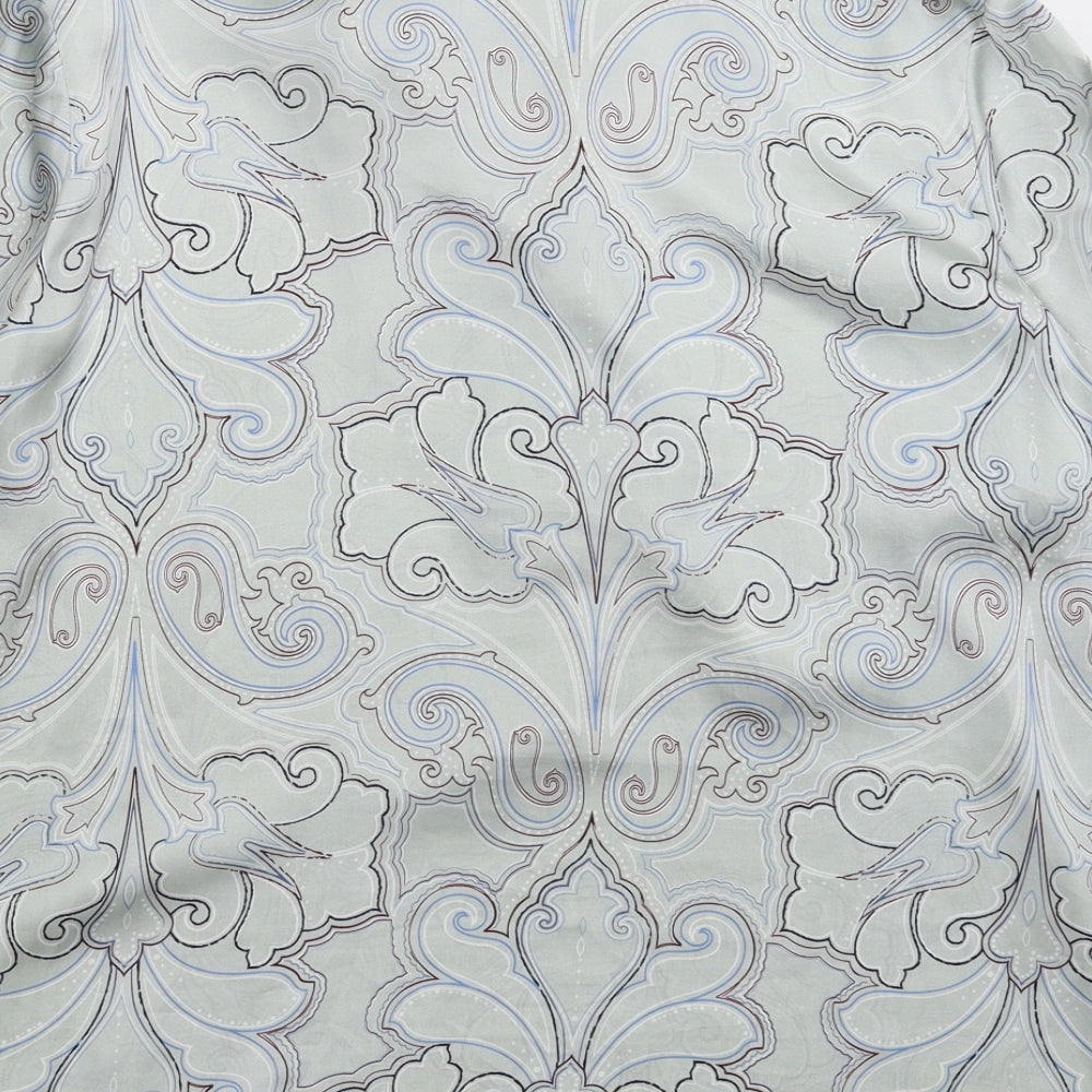 Marks and Spencer Womens Silver  Satin Basic Blouse Size 22