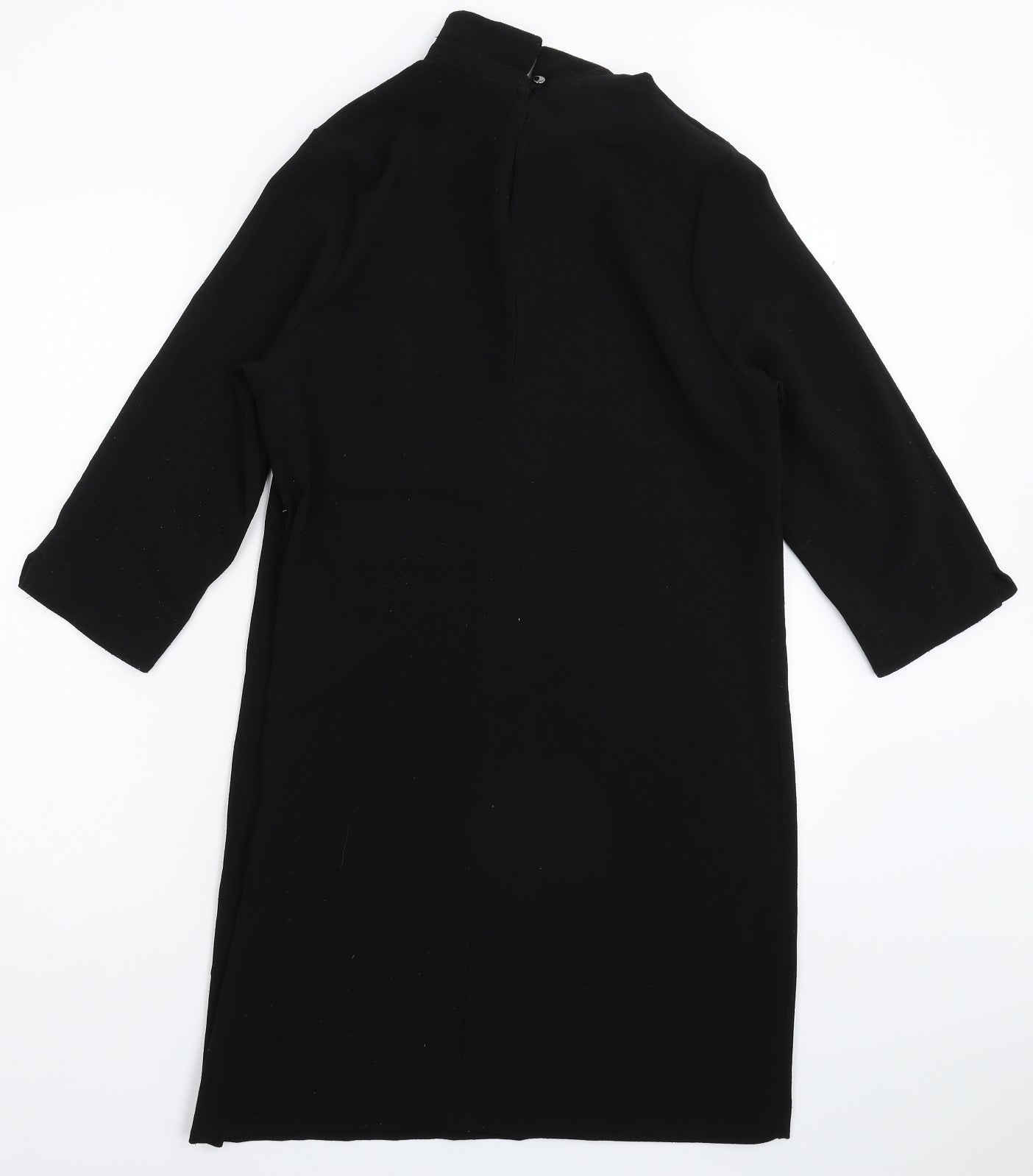 Peacocks Womens Black   Jumper Dress  Size 10