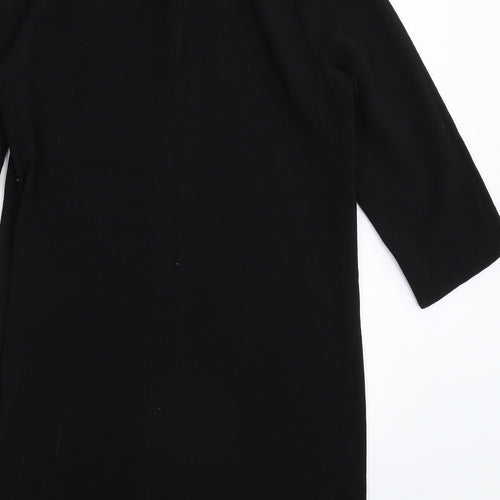 Peacocks Womens Black   Jumper Dress  Size 10