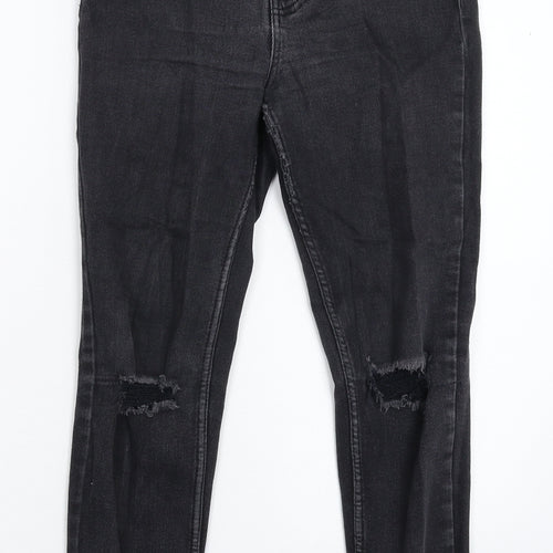 New Look Womens Black  Denim Skinny Jeans Size 10 L26 in