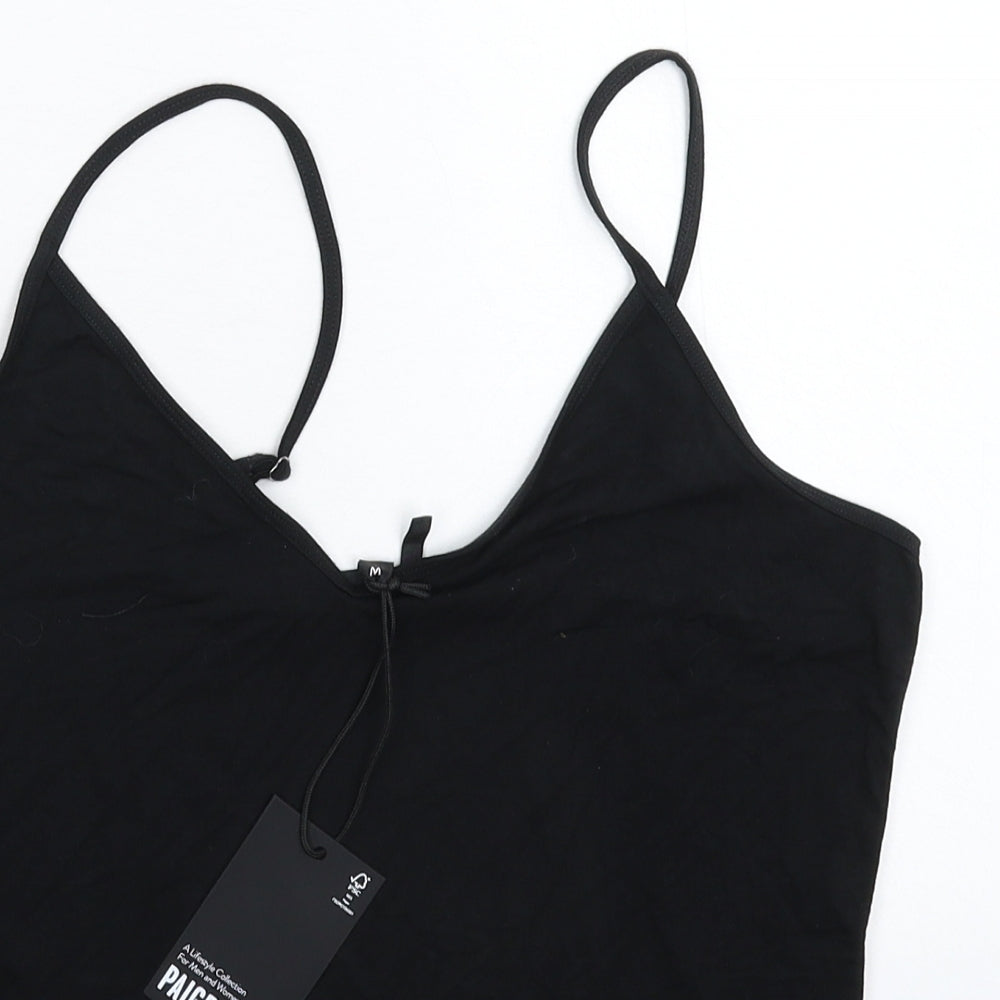Paige Womens Black   Basic Tank Size M
