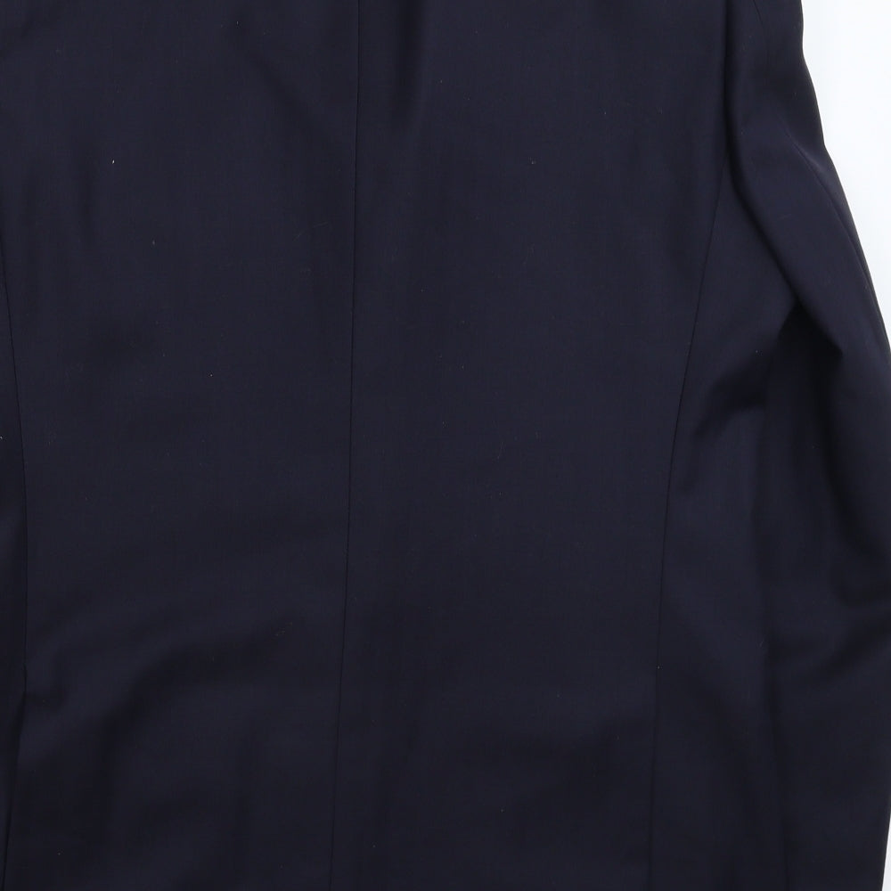 Greenwoods Mens Blue   Jacket Suit Jacket Size 40