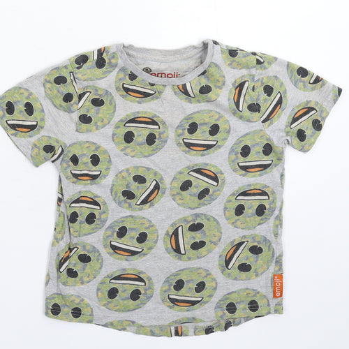 Nutmeg Boys Grey   Basic T-Shirt Size 5-6 Years