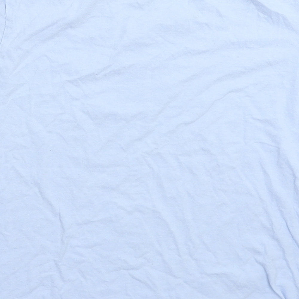 Gildan Boys Blue   Basic T-Shirt Size 10-11 Years