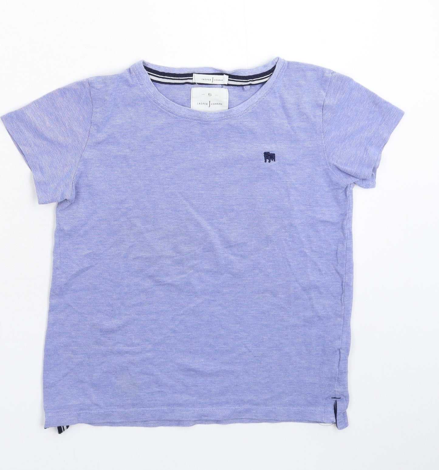 Jasper Conran Boys Blue   Basic T-Shirt Size 10-11 Years
