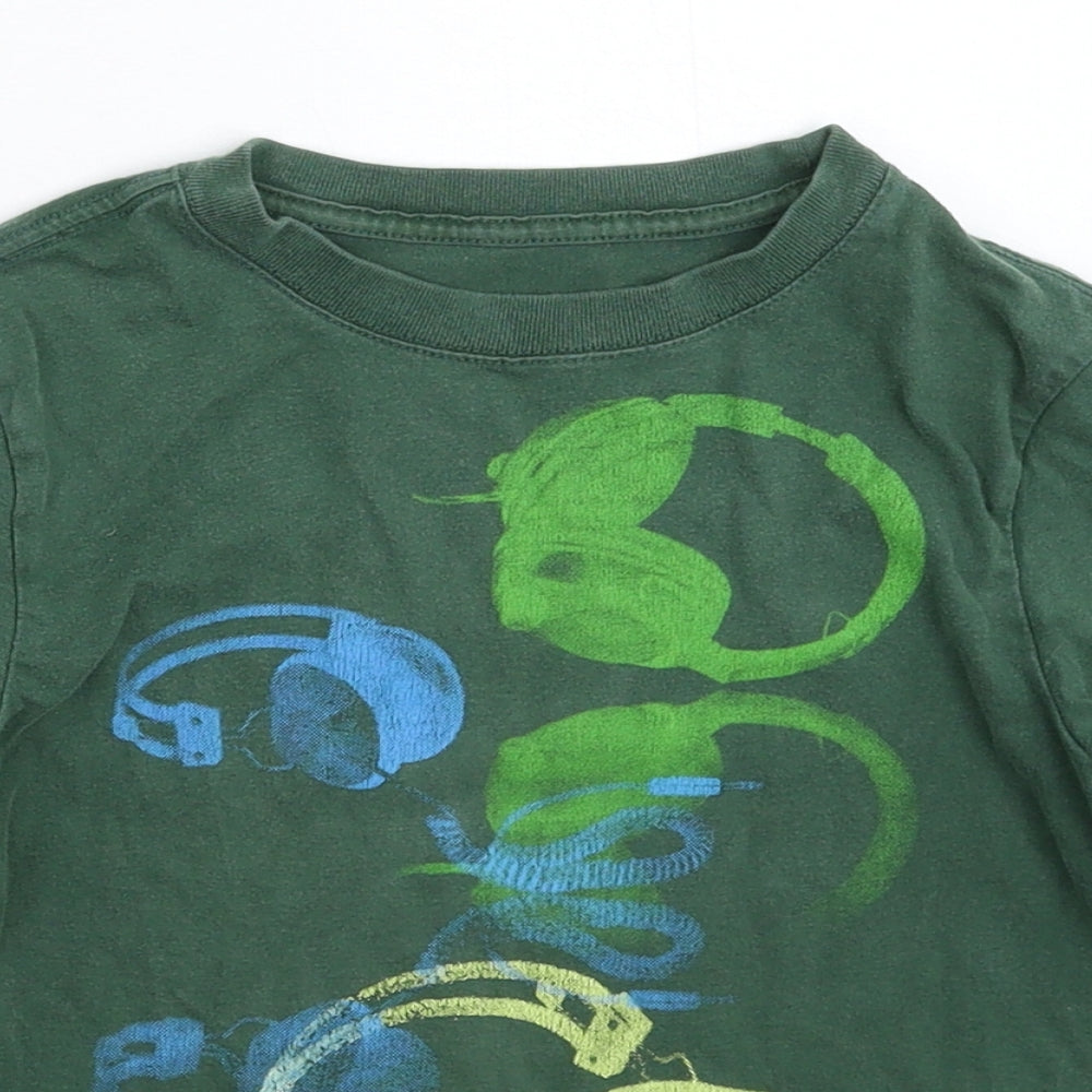 Gap Boys Green   Basic T-Shirt Size 4-5 Years