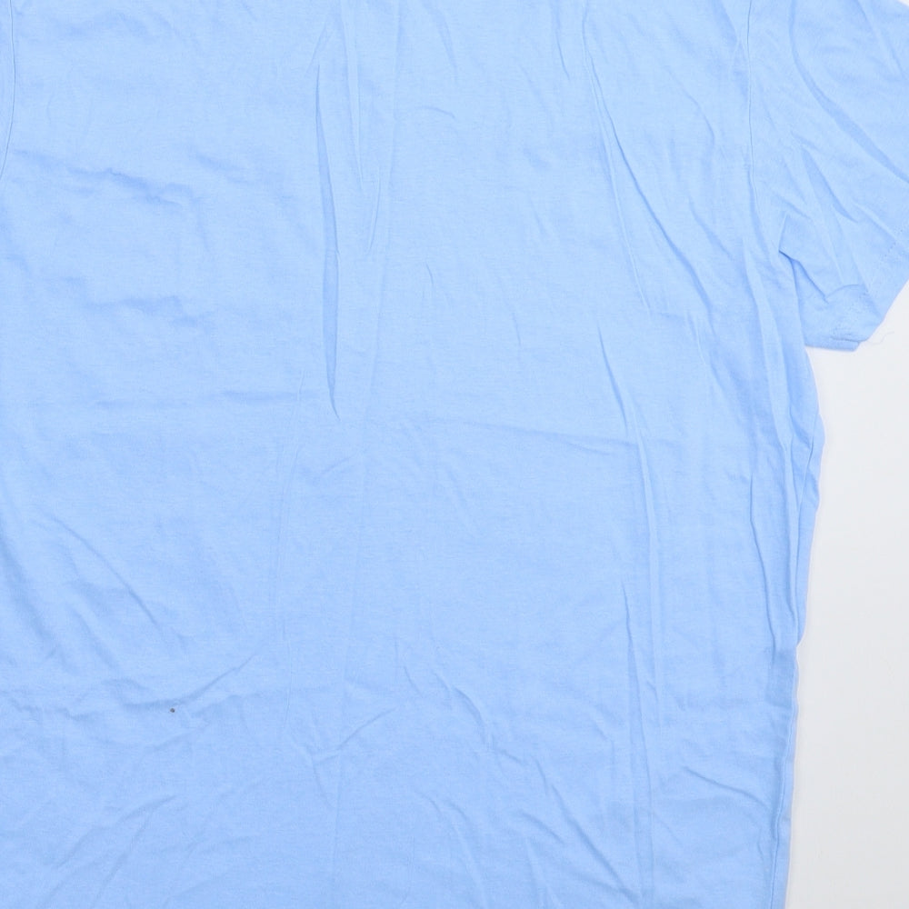 Primark Mens Blue    T-Shirt Size M