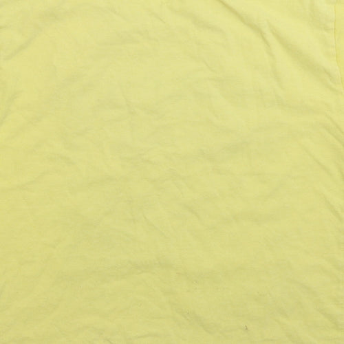 Zara Boys Yellow   Basic T-Shirt Size 9 Years