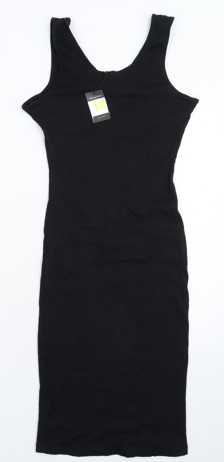Primark Womens Black   Tank Dress  Size 14