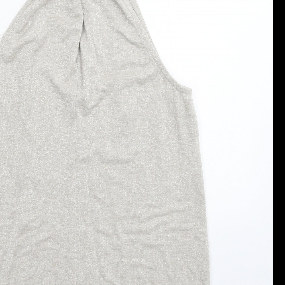 NEXT Womens Silver   Basic Tank Size 8