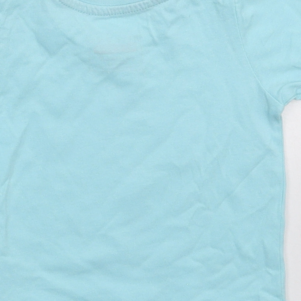 Primark Girls Blue   Basic T-Shirt Size 3-6 Months