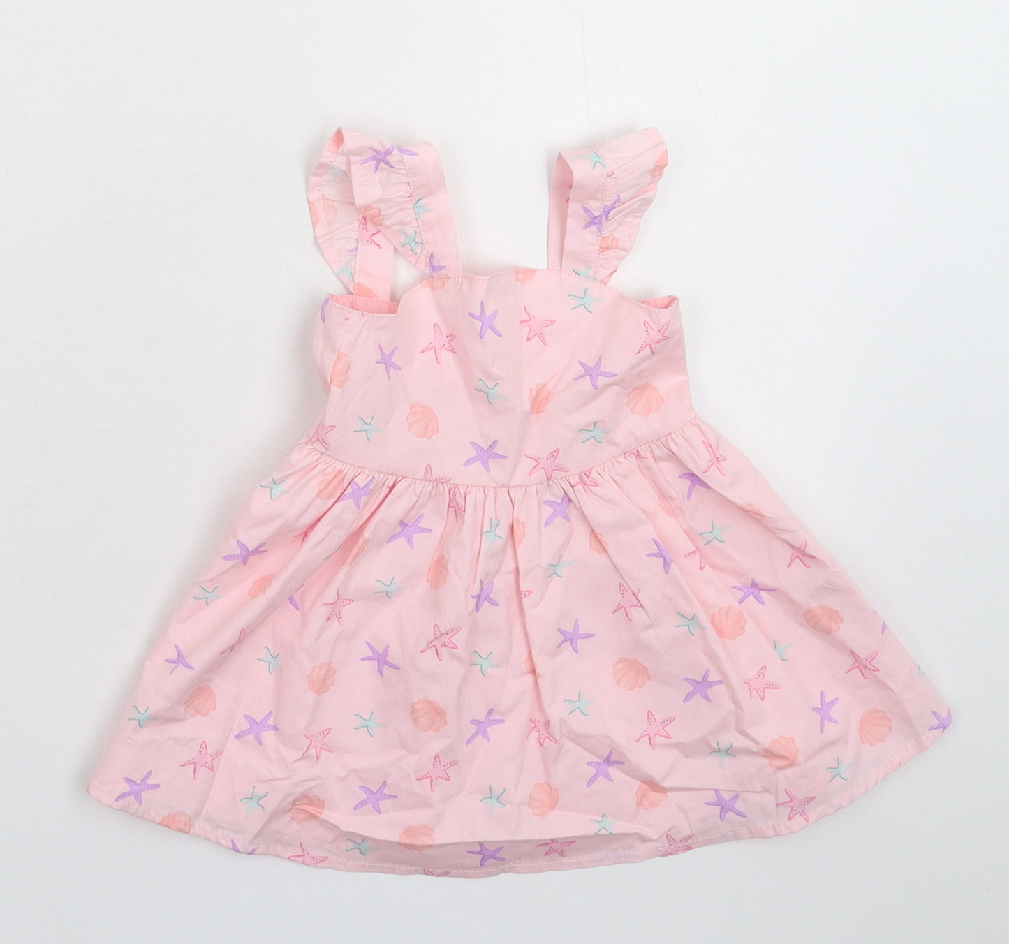 Primark Girls Pink   Fit & Flare  Size 6-9 Months