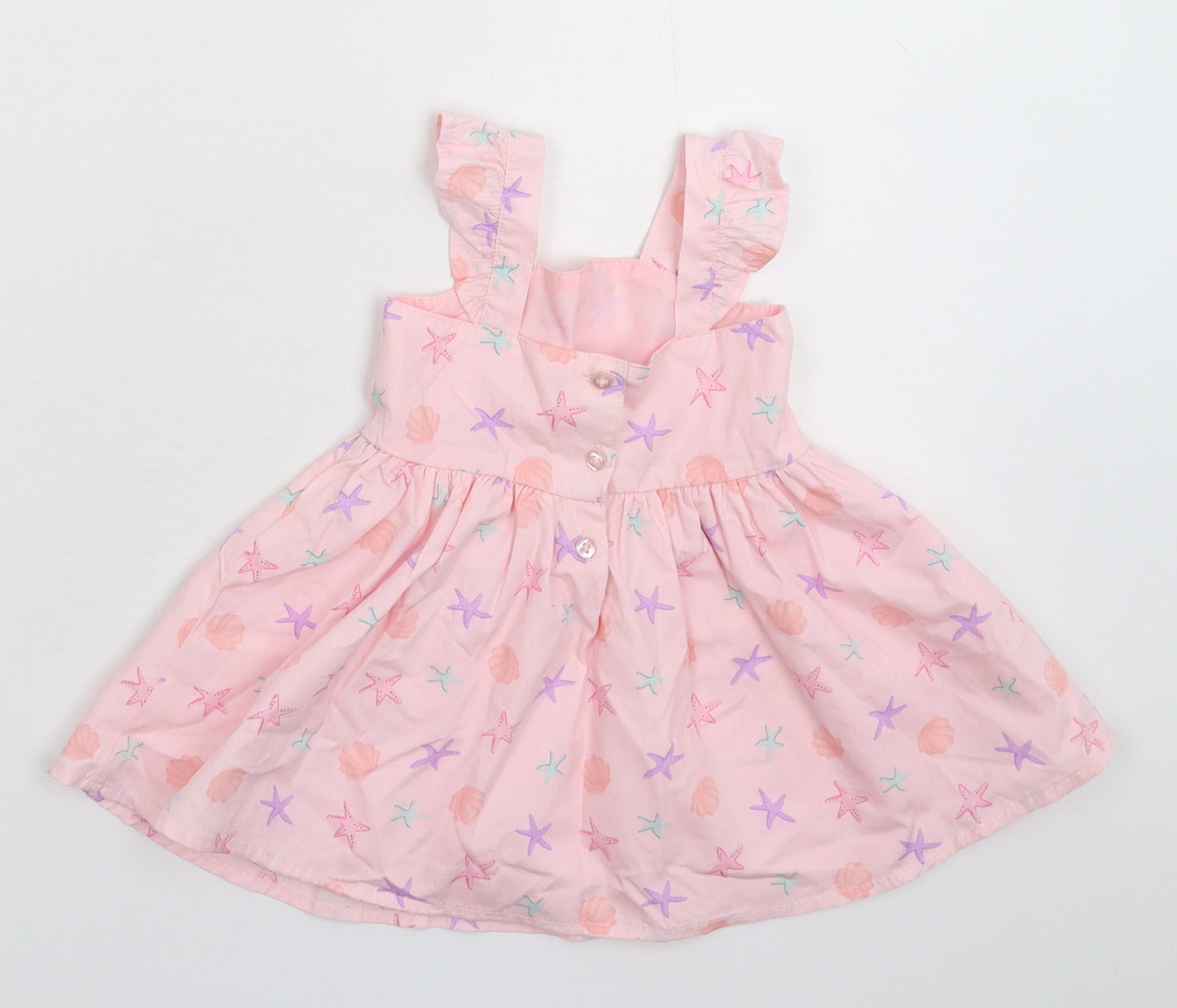 Primark Girls Pink   Fit & Flare  Size 6-9 Months