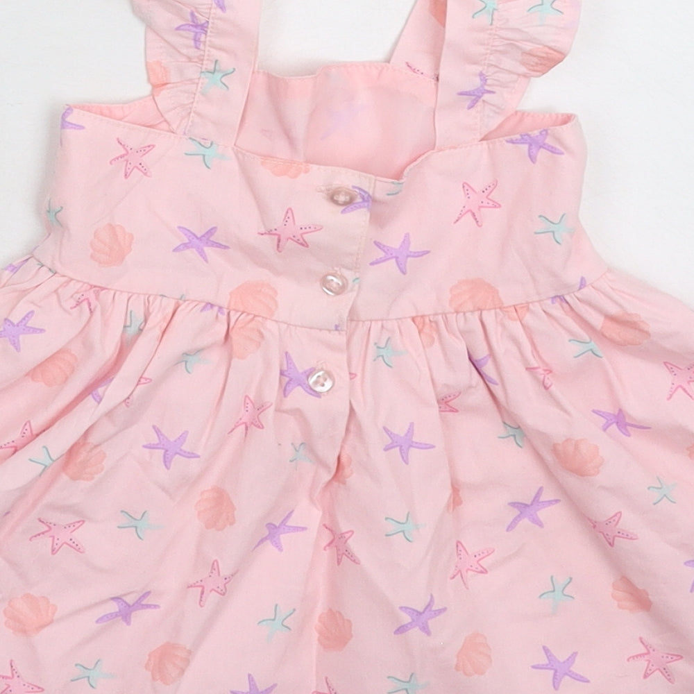 Primark Girls Pink   Fit & Flare  Size 6-9 Months