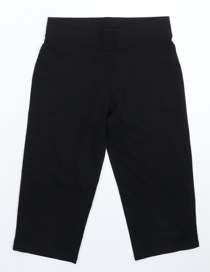 Marks and Spencer Womens Black Compression Shorts Size 6