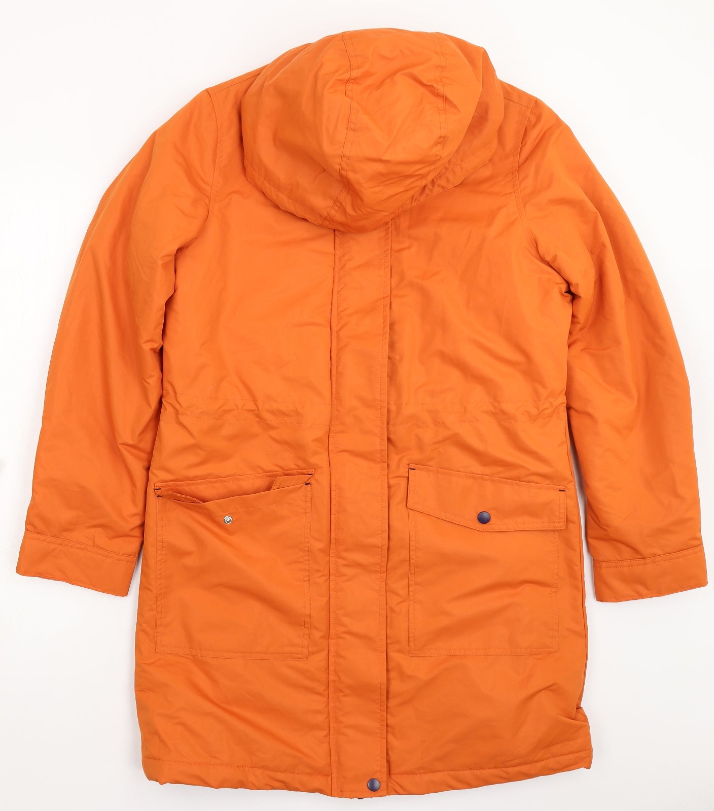 George Womens Orange   Parka Coat Size 12