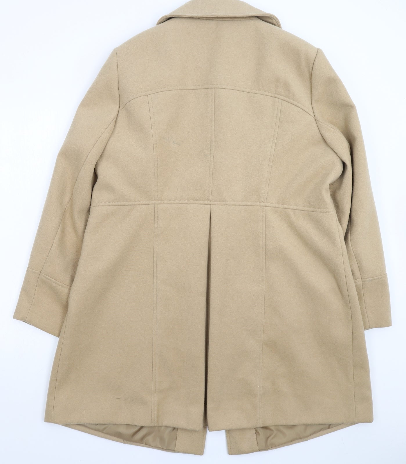 George Womens Beige   Pea Coat Coat Size 20