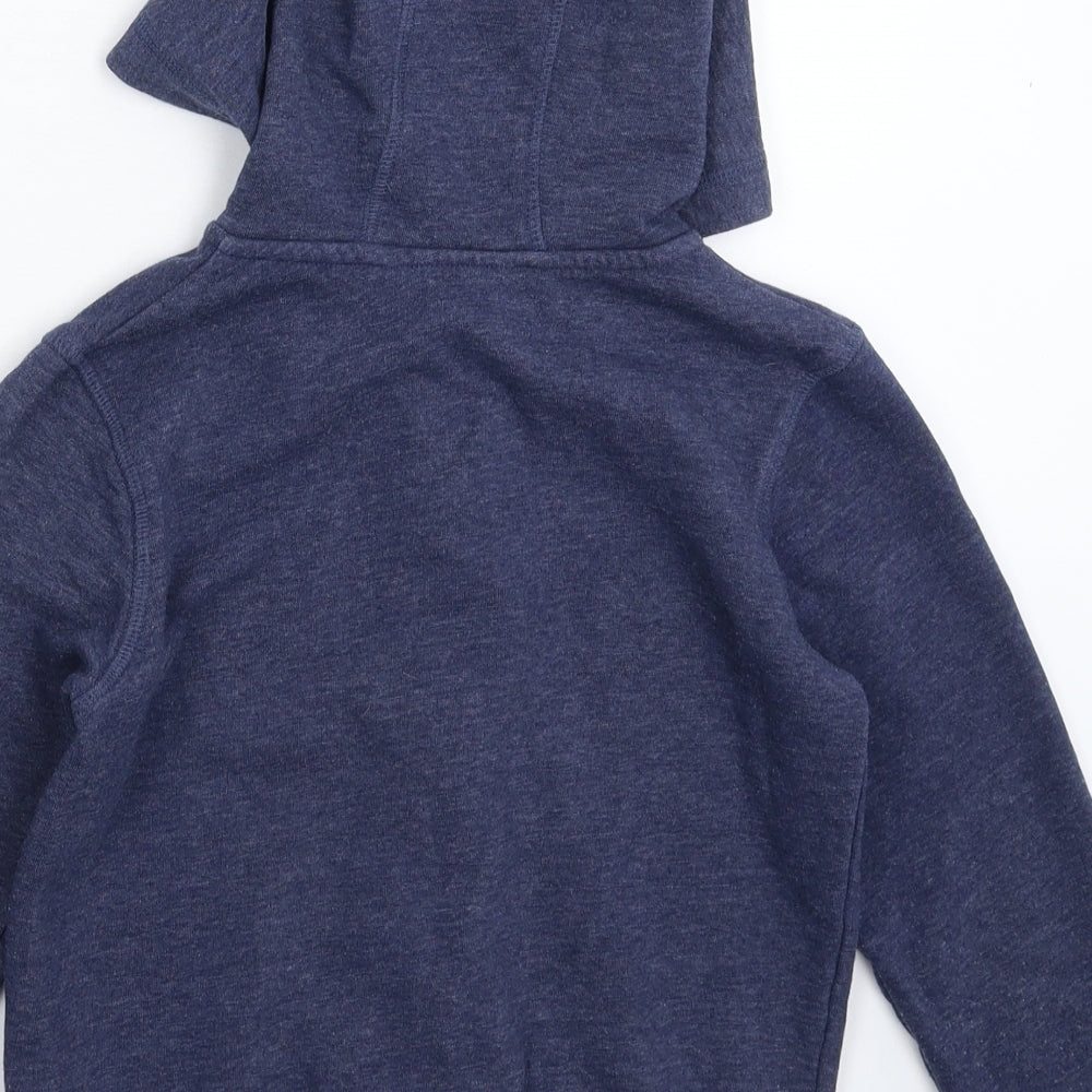 George Boys Blue   Full Zip Hoodie Size 7-8 Years