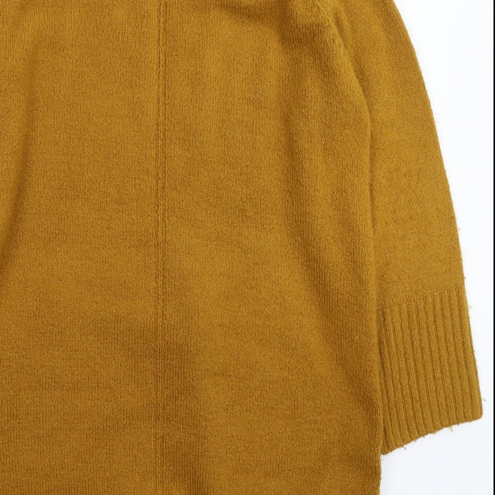 TU Womens Brown  Knit Cardigan Jumper Size 14