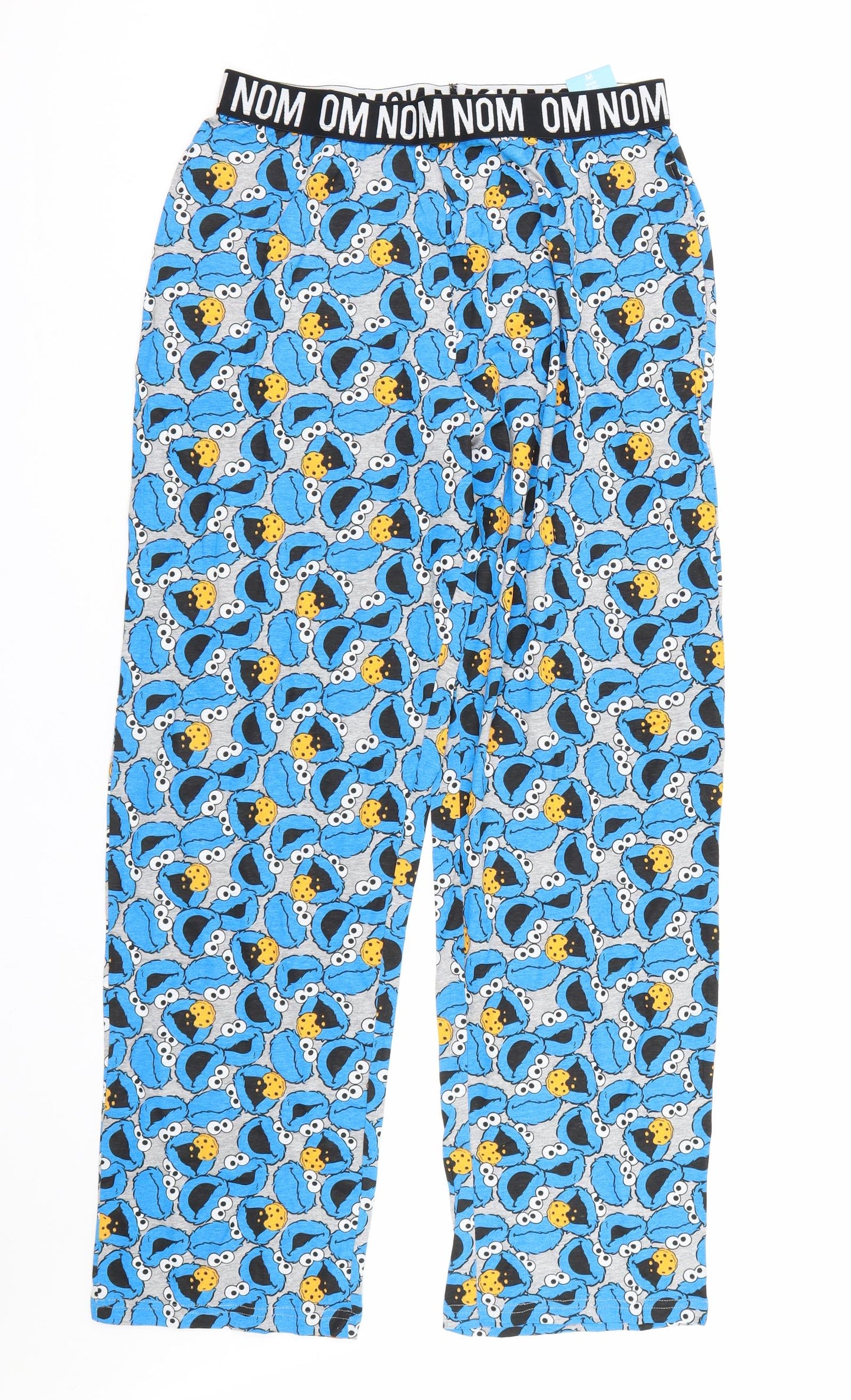 George Womens Blue   Cami Pyjama Pants Size M  - Cookie monster