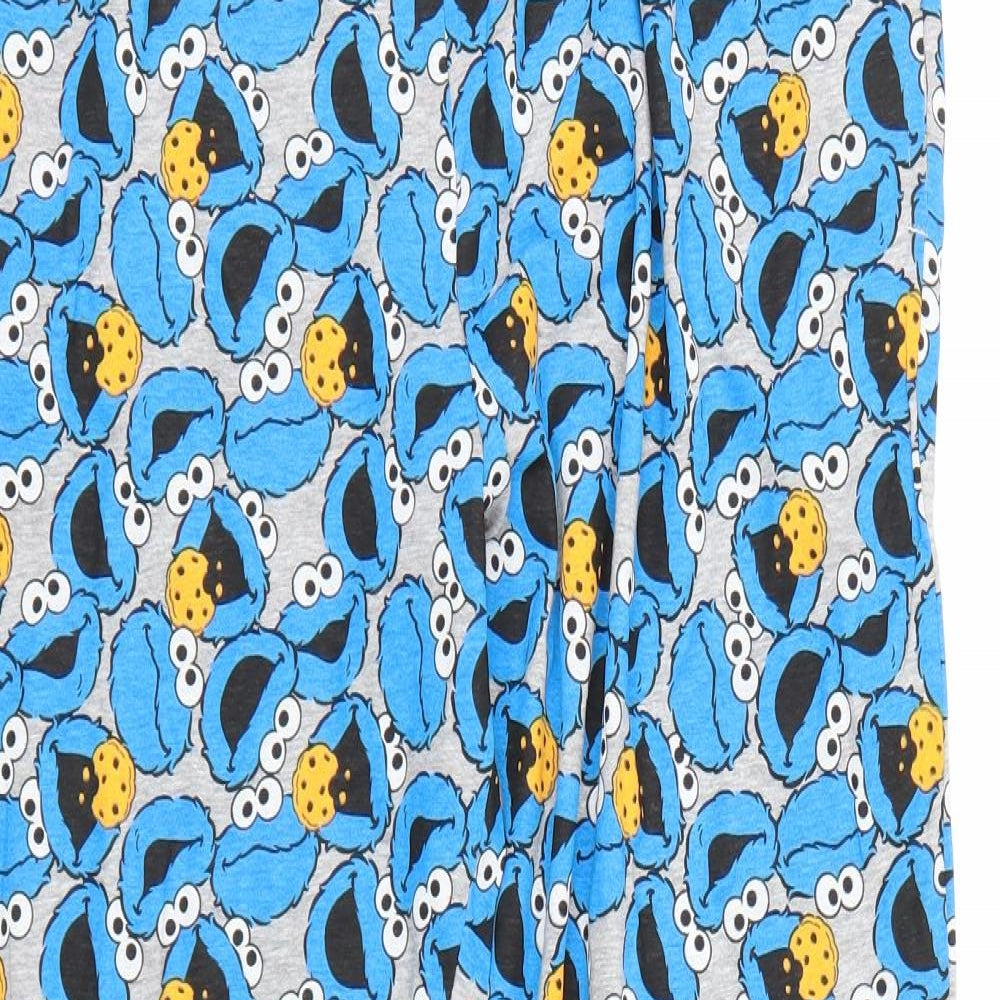 George Womens Blue   Cami Pyjama Pants Size M  - Cookie monster