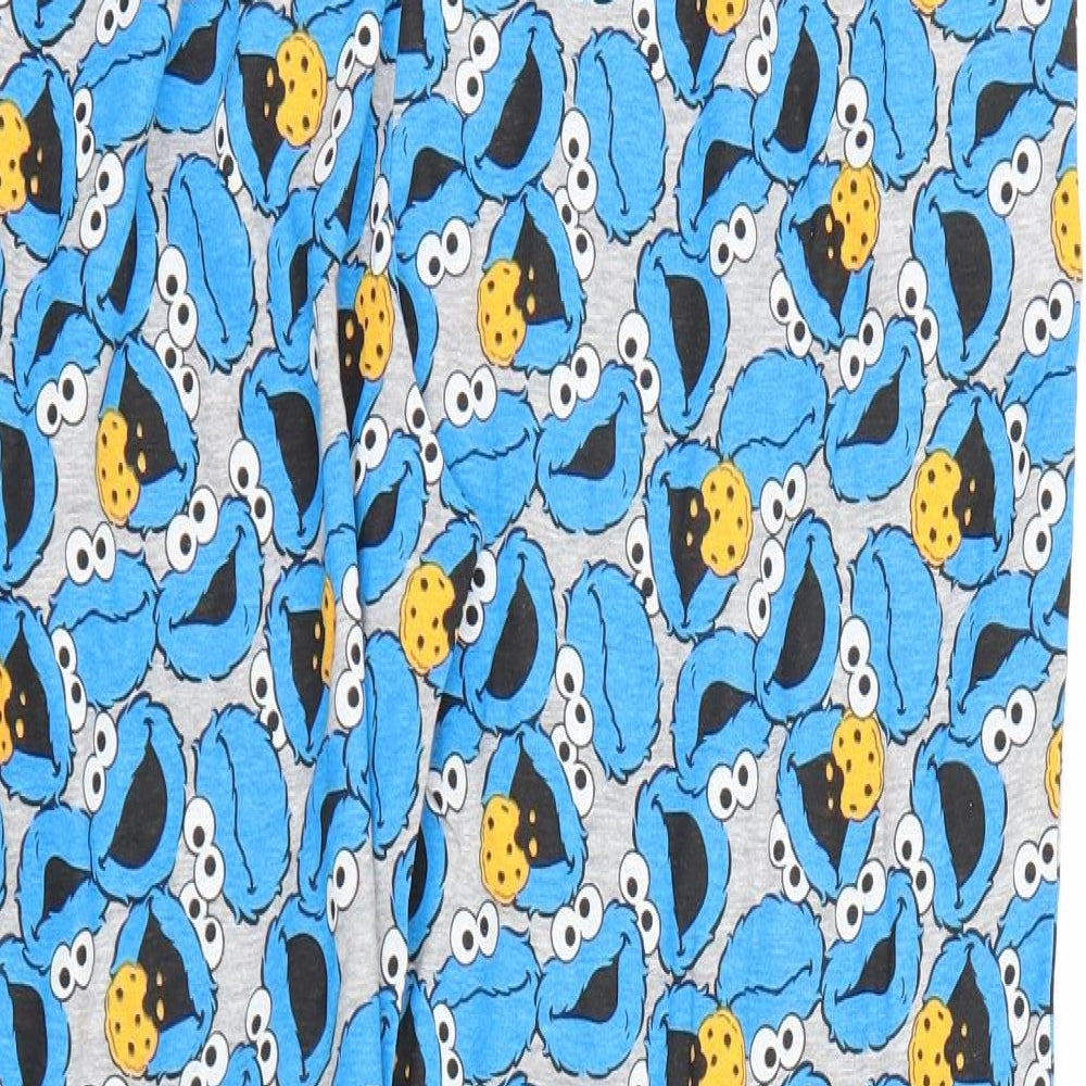 George Womens Blue   Cami Pyjama Pants Size M  - Cookie monster