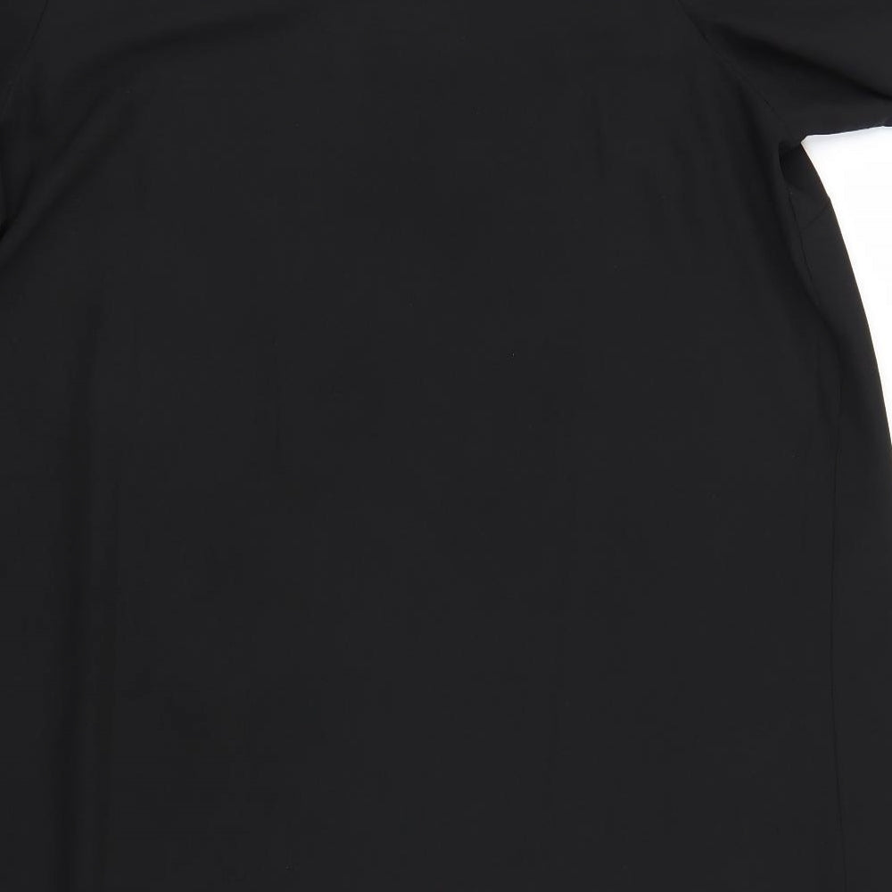 Simplybe Womens Black   T-Shirt Dress  Size 22