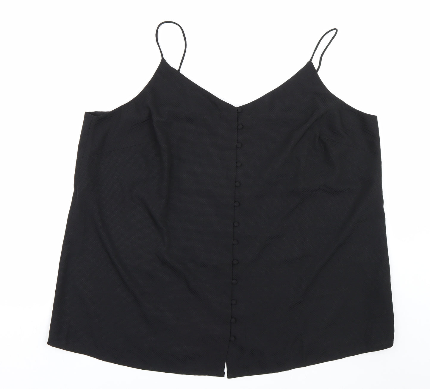 Capsule Womens Black   Basic Tank Size 24