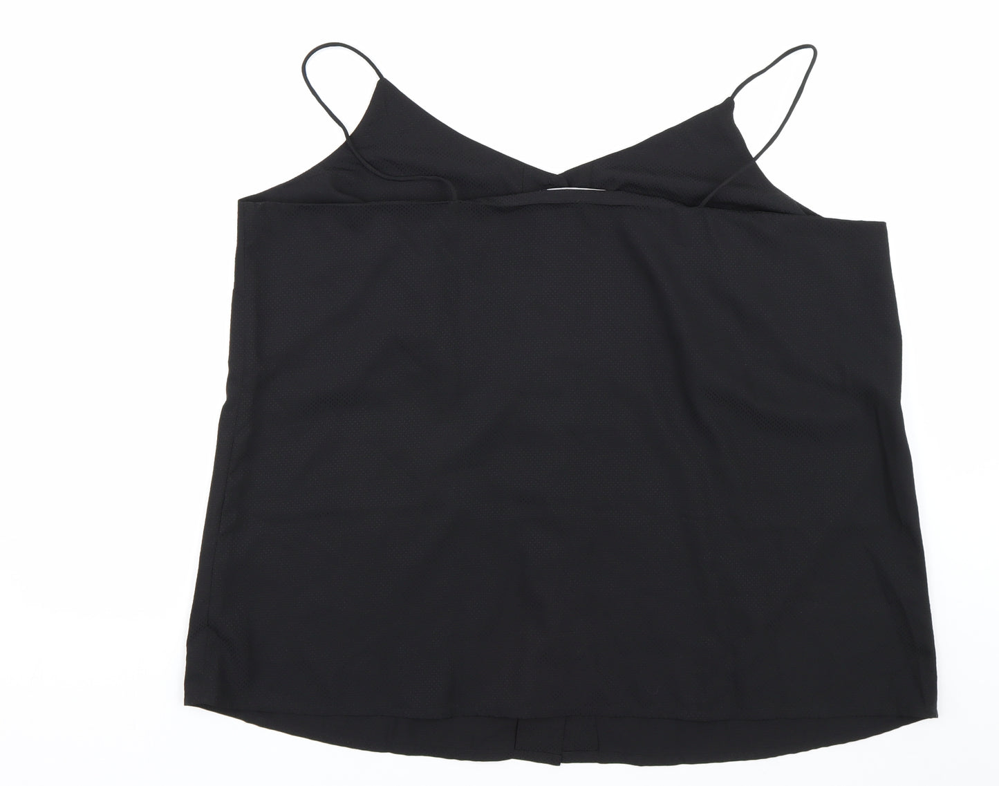Capsule Womens Black   Basic Tank Size 24