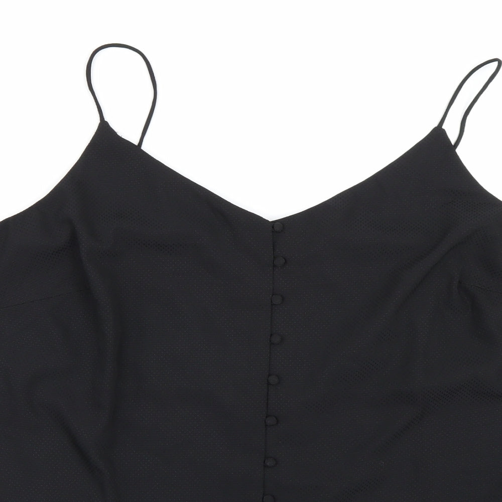 Capsule Womens Black   Basic Tank Size 24