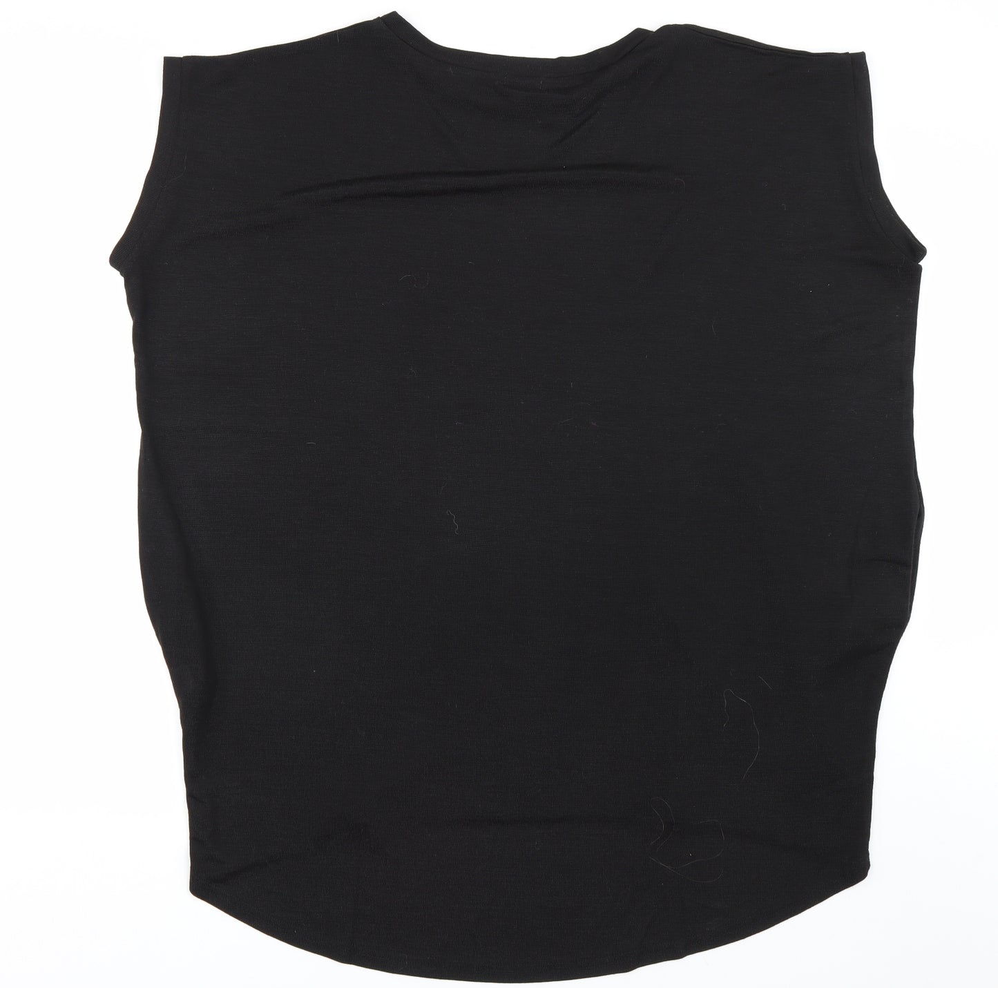 Blue vanilla Womens Black   Basic Tank Size XL